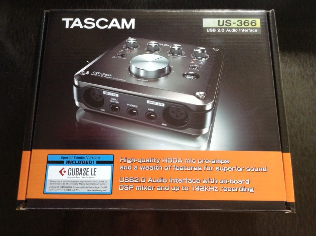 TASCAM ( タスカム ) US-366-CU DTM・DAW