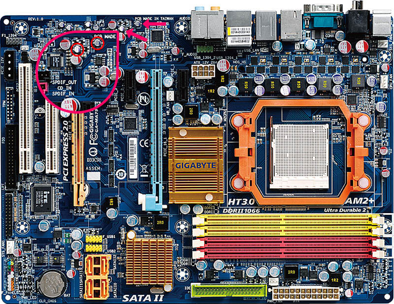 Подключение материнской платы gigabyte ga ma790x ds4