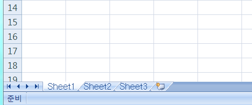 엑셀(Excel) 워크시트(Sheet)탭 활용하기 (삽입, 삭제, 이름바꾸기, 이동, 복사, 탭색, 숨기기)