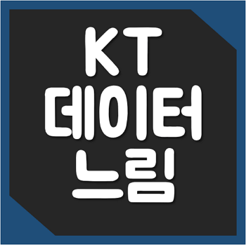 kt 데이터 느림 및 데이터 속도 문제 해결하기