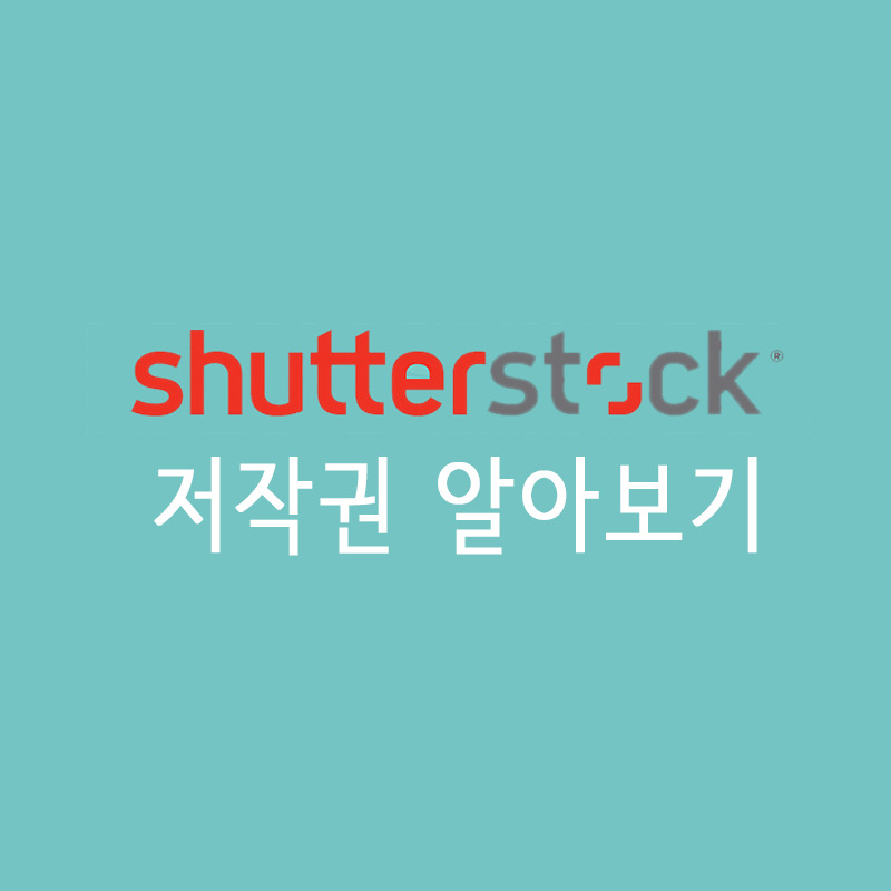 셔터스톡 저작권, 라이센스 알고 사용하기!  (이미지/사진)