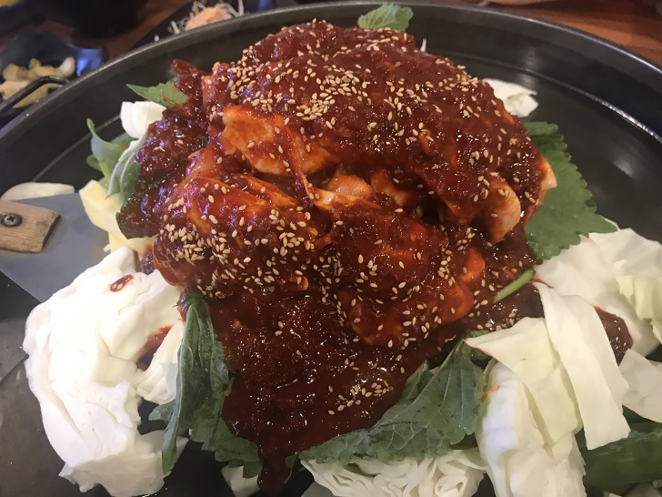 안동 정하동 춘천숯불닭갈비