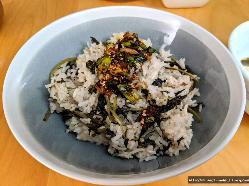 Instant Pot(인스턴트 팟)요리, 취나물밥 맛있게 만들기