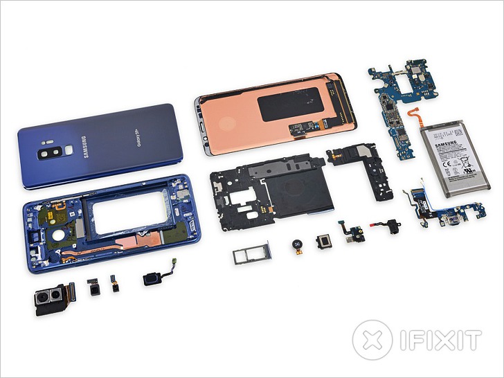삼성 갤럭시 S9/S9+ 수리 비용 및 부품 가격 정리