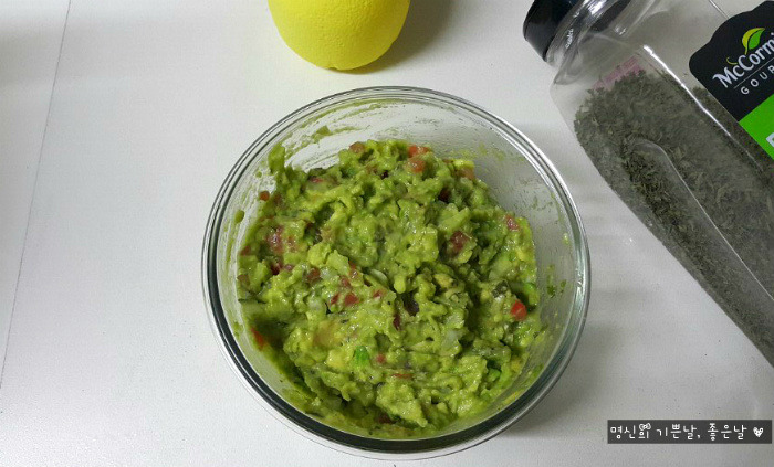 멕시코 음식 과카몰리(Guacamole) 만들기