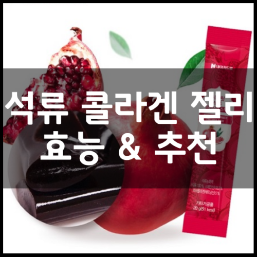 석류 콜라겐 젤리스틱 효능 및 추천 정리