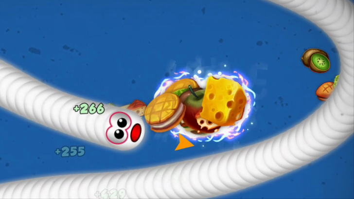 웜스 존.Io - 게걸스러운 뱀, 지렁이 키우기 게임하기 Wormszone.Io Gameplay