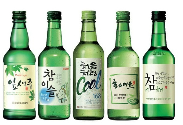 소주의 종류와 한국의 지역별 대표 소주