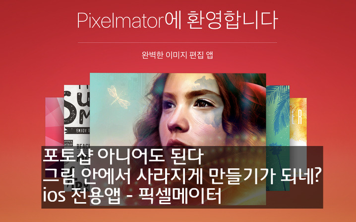 플래너지니 :: 픽셀메이터(Pixelmator) - 포토샵없어도 이정도까지 된다