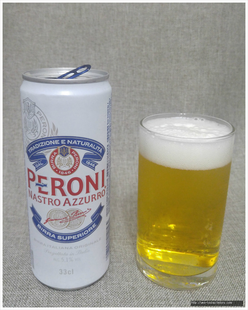 내일을 만드는 어제와 오늘 :: 페로니 나스트라즈로[Peroni Nastro Azzurro] 맥주 마셔본 이야기