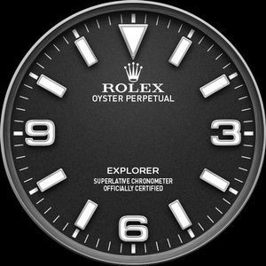 rolex watch face for wear os