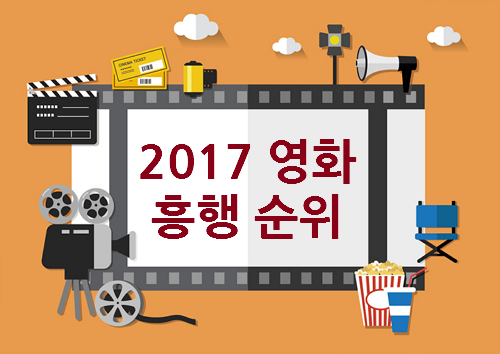 2017 영화 흥행순위 국내외 TOP 50