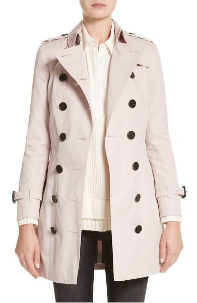 Sandringham mid slim store trench coat