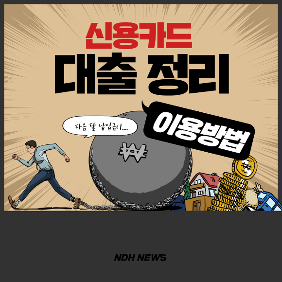 신용카드대출 적당한 방법