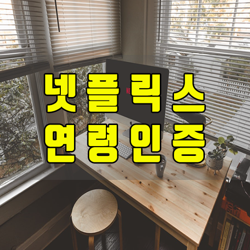 넷플릭스 연령인증 오류 해결했어요.