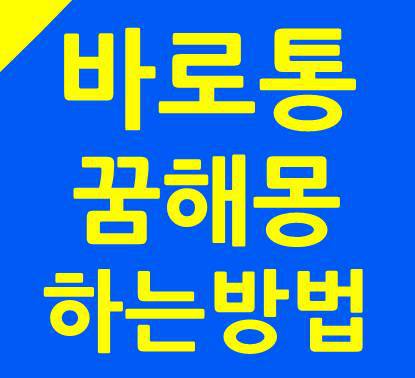 바로통꿈해몽 무료꿈해몽풀이 대박! :: 생활정보톡