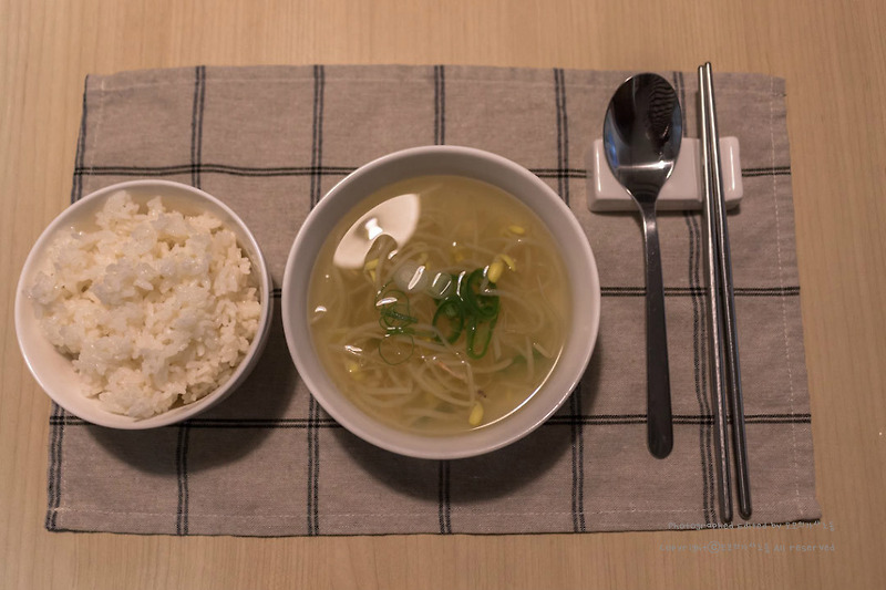 콩나물국 맛있게 끓이는 법