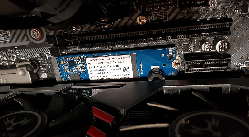 HDD 속도를 올려라! 인텔 옵테인 메모리 (Optane Memory) 32GB 사용 후기