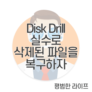 Disk Drill 실수로 삭제된 파일을 복구하자