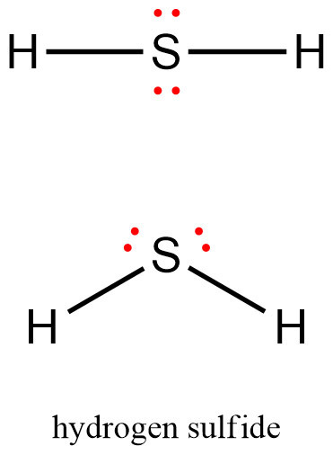 H2s Lewis Structure Molecular Geometry