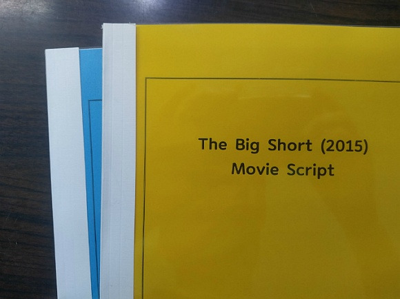 영화/미드대본(Movie Script) 자료 몰 :: The Big Short (2015) Movie Script 빅쇼트 영화영어대본