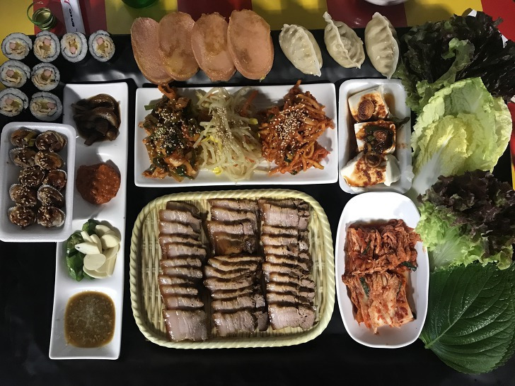 안동 필이네포차 신시장 맛집 보쌈모듬