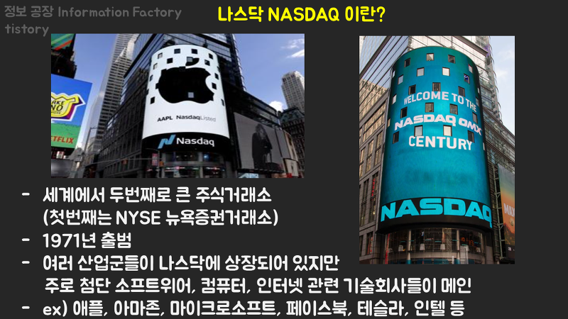 NASDAQ 나스닥 지수란? (나스닥이란? NASDAQ이란?)