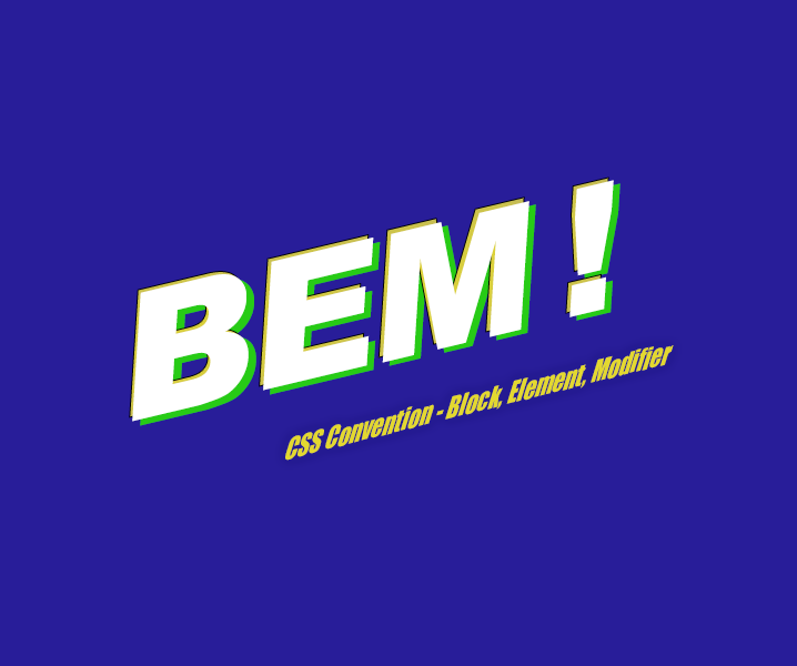 [CSS 방법론] BEM 방식