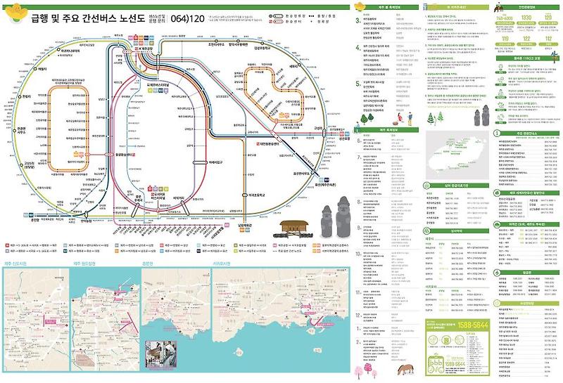 [지도]제주도 관광지도(제주관광공사/PDF)