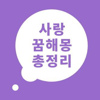 사랑 꿈해몽 사랑 꿈 풀이