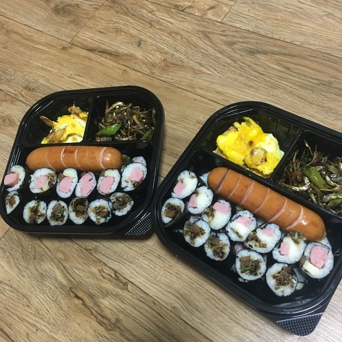 [요리] 더운 날씨에도 잘 쉬지 않는 김밥 싸기