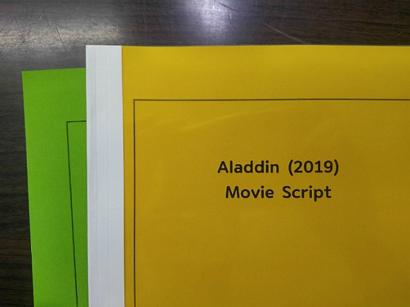 영화/미드대본(Movie Script) 자료 몰 :: Aladdin (2019) Movie Script 알라딘 영화영어대본