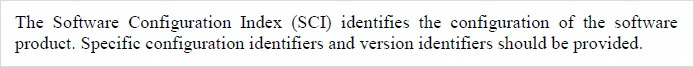 28. SCI(Software Configuration Index) (Section 11.16) :: 수담연구소 공식 블로그