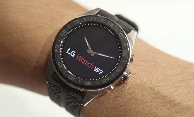 lg watch w7 release date