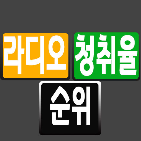 라디오 청취율 순위 - 포히드너 It세상