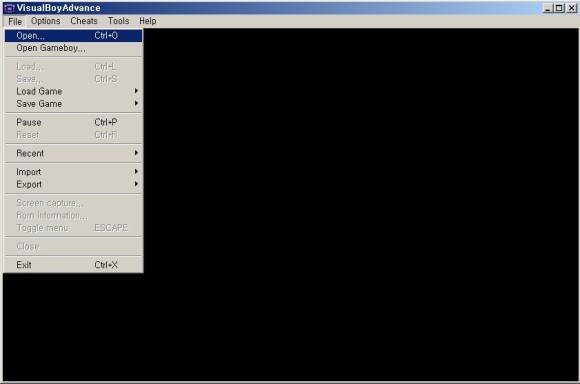 GBA 실행기 비주얼보이어드밴스(VisualBoyAdvance) 다운로드 하는법