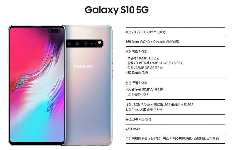 s10 5g 512g