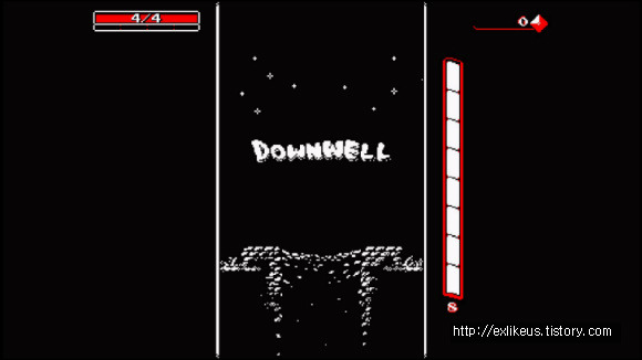 [게임리뷰]잘 내려가야 산다 다운 웰(Downwell)