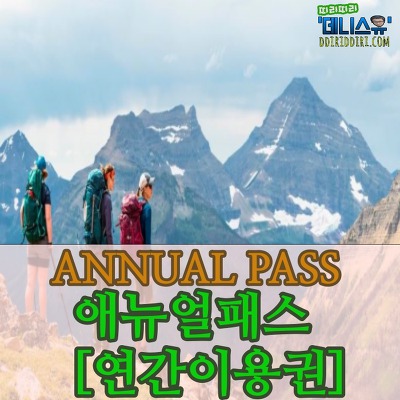 미국 국립공원 애뉴얼패스 (에뉴얼패스) Annual pass [연간 이용권] 사용으로 저렴하게 관광하기
