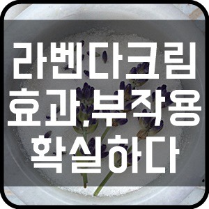 라벤다크림(15g) 효과 및 부작용 확실하다!!