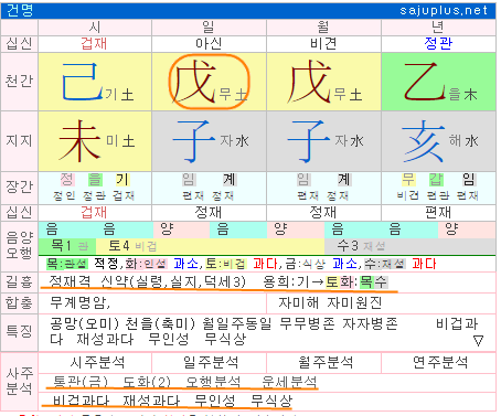 사주풀이 - 재다신약 남명사주의 재물운 - 내일을 위해