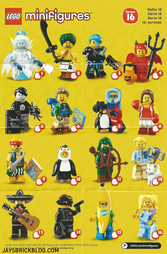 터닝 레고 미니피규어 시즌 16 / Lego minifigures Series 16 (71013 ...