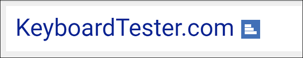 키보드 테스트 사이트 - keyboardtester.com