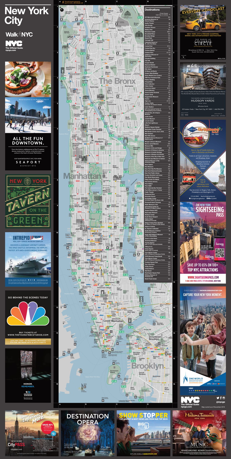 [지도]미국 뉴욕 지도(뉴욕관광청/PDF)