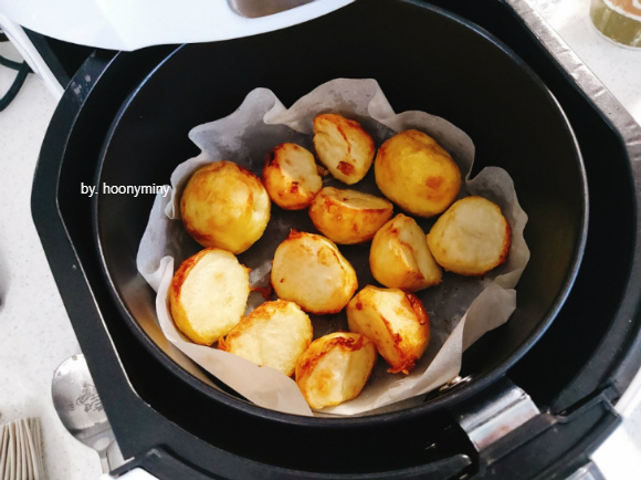 에어프라이어 버터 감자 구이 만드는 방법_ 홈쿡 간단 레시피