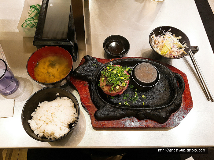 [후쿠오카 맛집] 키와미야 함바그 스테이크 (기와미야, 후쿠오카 여행, 한국어 메뉴판)