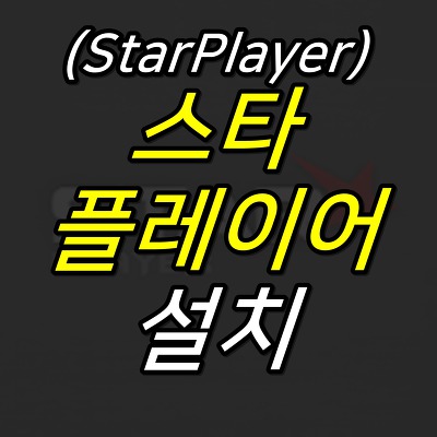 NEWS TIP :: 스타 플레이어 설치, 다운로드 (StarPlayer)