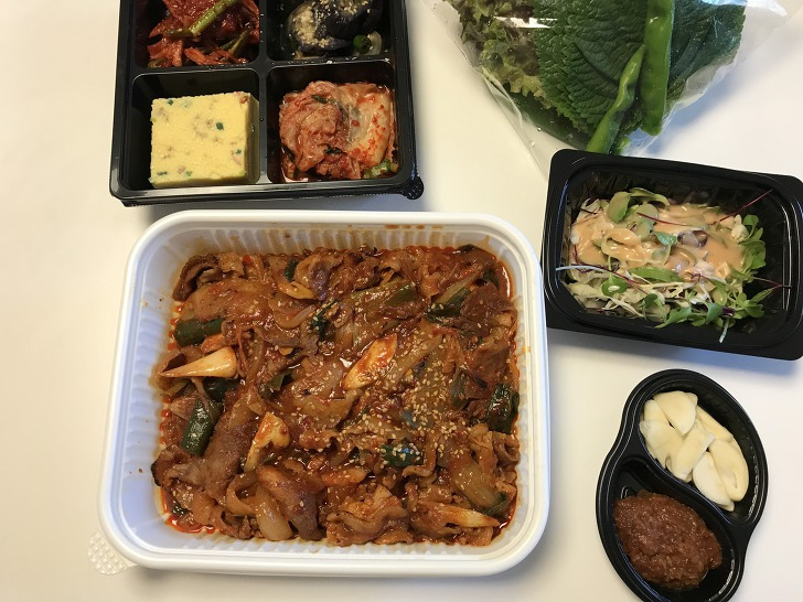 안동맛집 꿀돼지와오리 배달시켜먹기 성공적