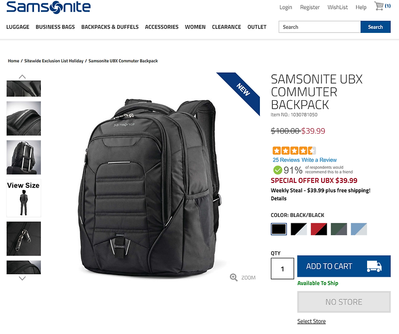 ubx backpack