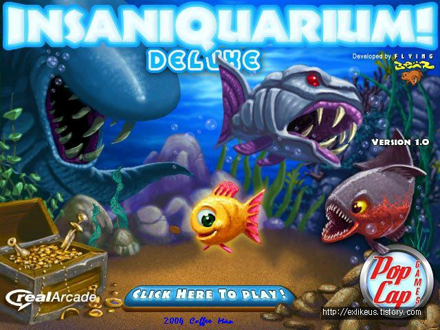 [게임엔딩]광란의 수족관 엔딩(수족관 키우기) insaniquarium